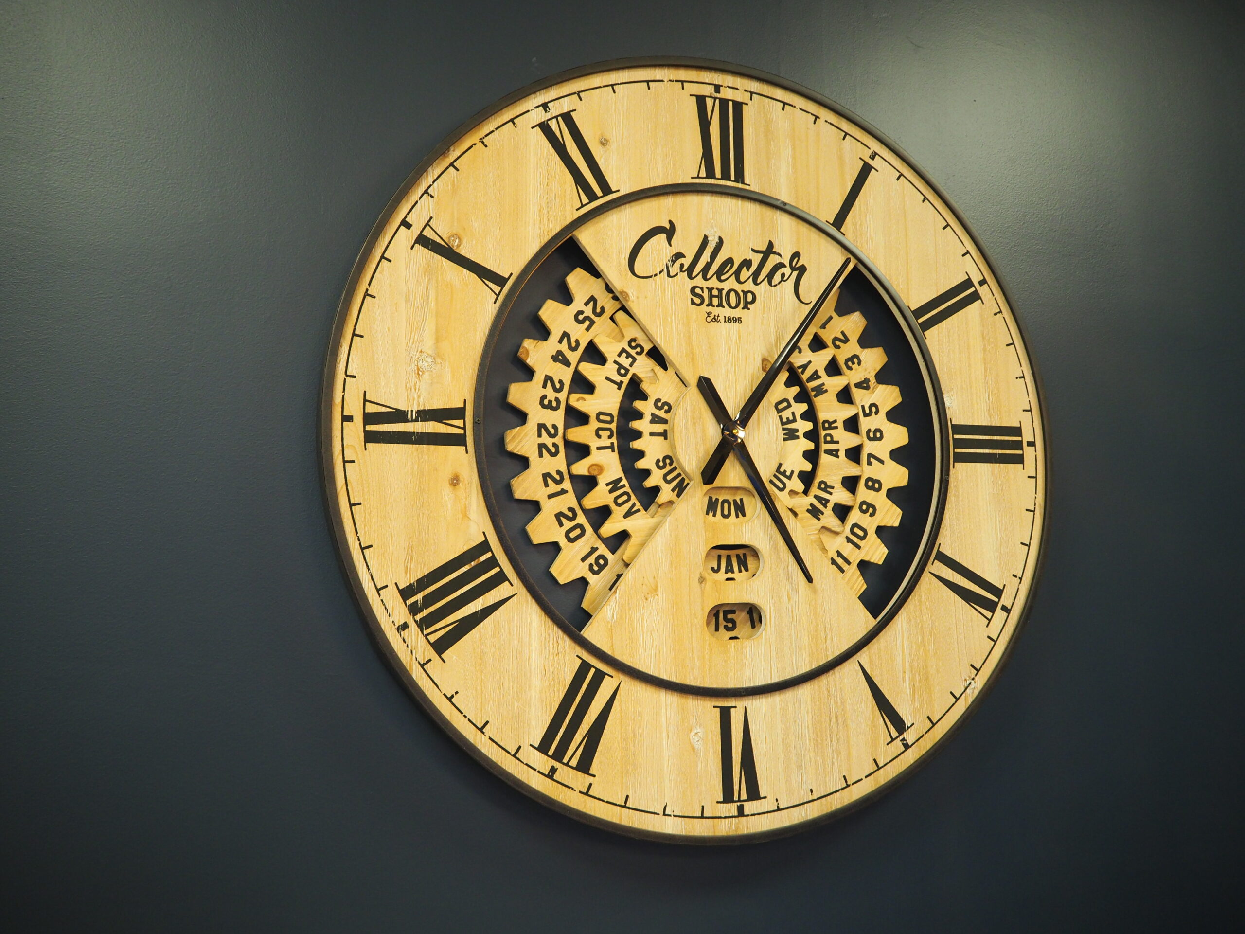 Horloge en bois